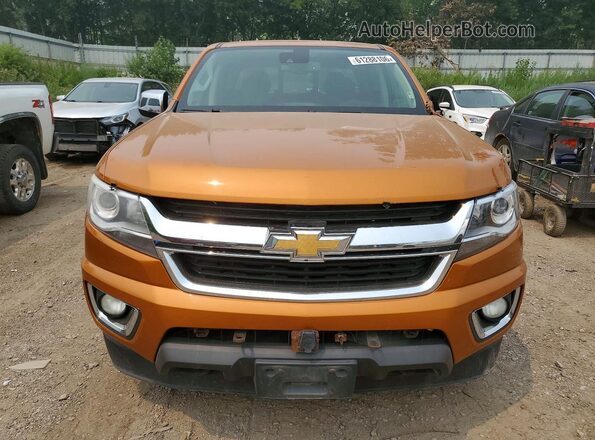 1GCGTCEN6H1289936 2017 CHEVROLET COLORADO Gold Vista frontal