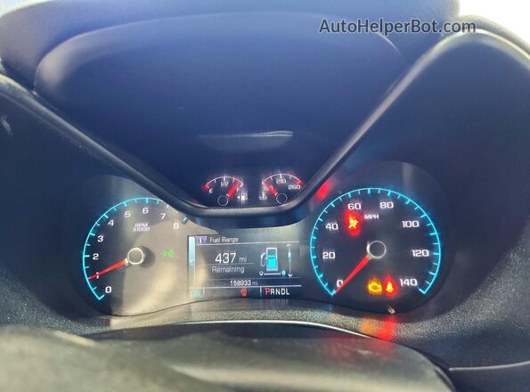 1GCGTCEN6J1126015 2018 CHEVROLET COLORADO Silver Սարքավորումների վահանակի տեսք