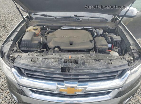 1GCGTCEN6J1146829 2018 CHEVROLET COLORADO Green Vista interior trasera
