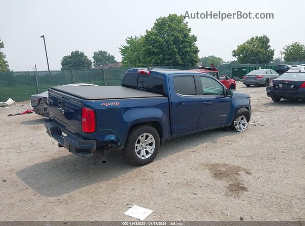 1GCGTCEN6K1276157 2019 CHEVROLET COLORADO Blue Trasero derecho