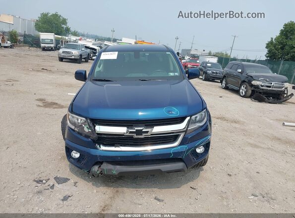 1GCGTCEN6K1276157 2019 CHEVROLET COLORADO Blue Vista del cuadro de instrumentos