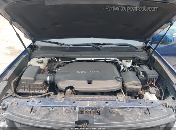 1GCGTCEN6K1276157 2019 CHEVROLET COLORADO Blue Vista trasera