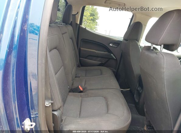 1GCGTCEN6K1276157 2019 CHEVROLET COLORADO Blue Vista de la etiqueta del VIN