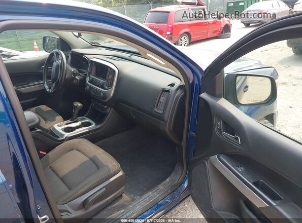 1GCGTCEN6K1276157 2019 CHEVROLET COLORADO Blue Vista interior delantera