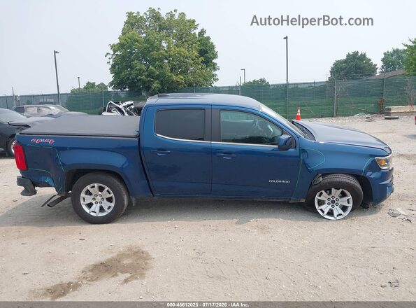 1GCGTCEN6K1276157 2019 CHEVROLET COLORADO Blue Vista interior trasera