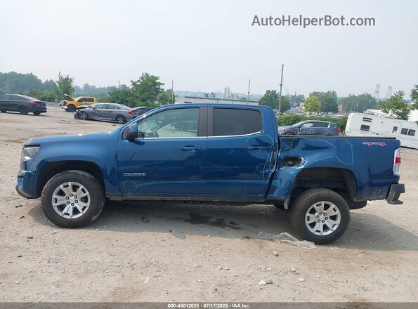 1GCGTCEN6K1276157 2019 CHEVROLET COLORADO Blue Vista interior de 360 grados
