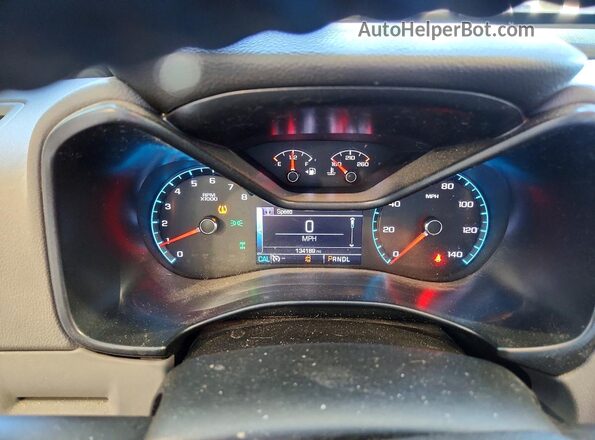 1GCGTCEN7J1281821 2018 CHEVROLET COLORADO Black Vista del cuadro de instrumentos