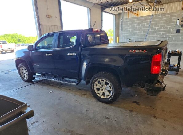 1GCGTCEN7J1281821 2018 CHEVROLET COLORADO Black Trasero izquierdo