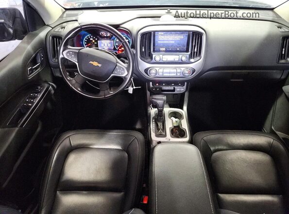 1GCGTCEN7K1341968 2019 CHEVROLET COLORADO Black Widok deski rozdzielczej