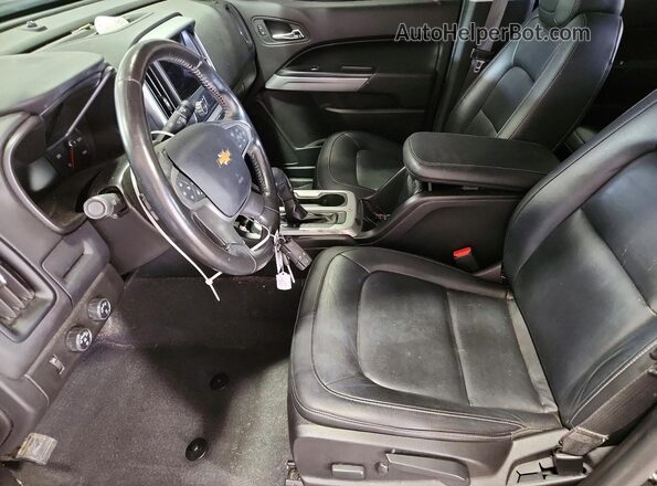 1GCGTCEN7K1341968 2019 CHEVROLET COLORADO Black Widok wnętrza z przodu