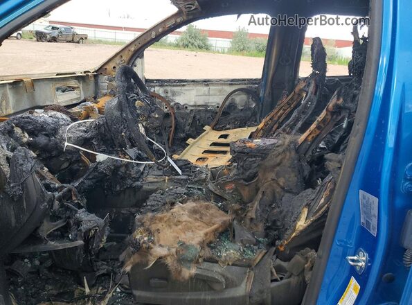 1GCGTCEN7N1293554 2022 CHEVROLET COLORADO Blue Widok wnętrza z przodu