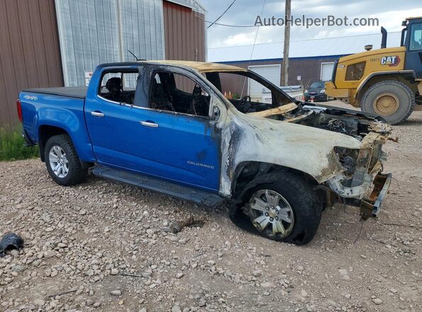 1GCGTCEN7N1293554 2022 CHEVROLET COLORADO Blue Przód prawy