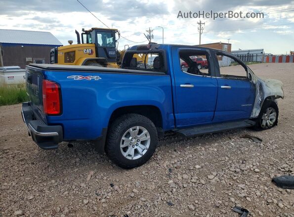1GCGTCEN7N1293554 2022 CHEVROLET COLORADO Blue Tył prawy