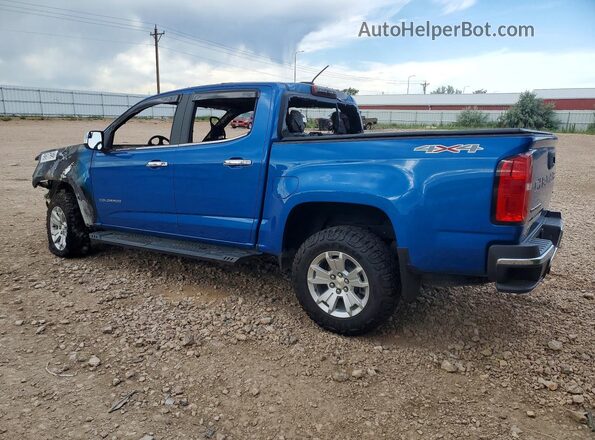 1GCGTCEN7N1293554 2022 CHEVROLET COLORADO Blue Tył lewy