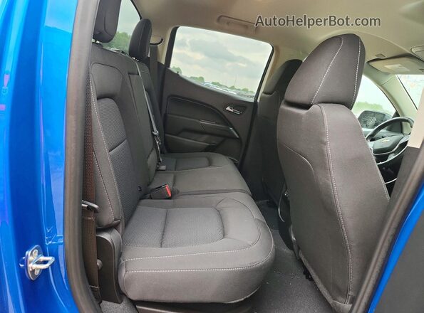 1GCGTCEN7N1304679 2022 CHEVROLET COLORADO Black Widok tylnych siedzeń