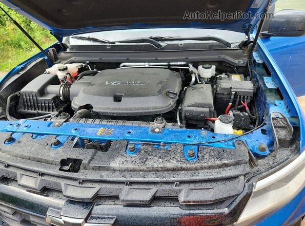 1GCGTCEN7N1304679 2022 CHEVROLET COLORADO Black Widok wnętrza z tyłu