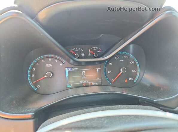 1GCGTCEN8J1148646 2018 CHEVROLET COLORADO Black Instrument cluster view