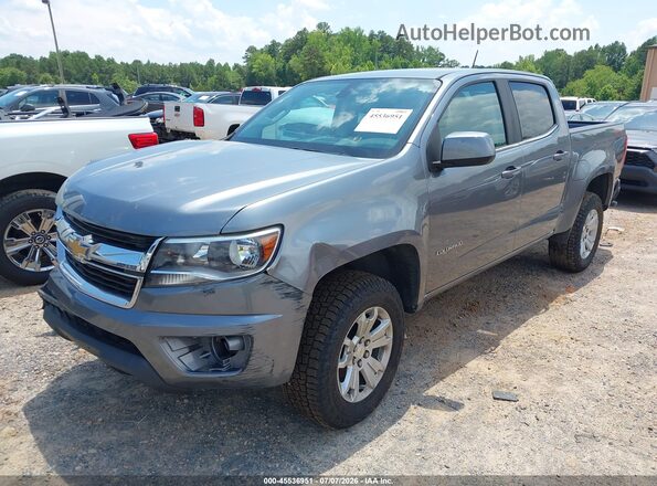 1GCGTCEN8L1238317 2020 CHEVROLET COLORADO Gray Առջևի ձախ երեք քառորդ տեսարան