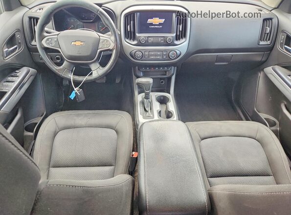 1GCGTCEN8M1100150 2021 CHEVROLET COLORADO White Widok deski rozdzielczej