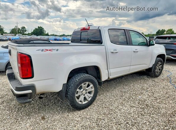 1GCGTCEN8M1100150 2021 CHEVROLET COLORADO White Tył prawy