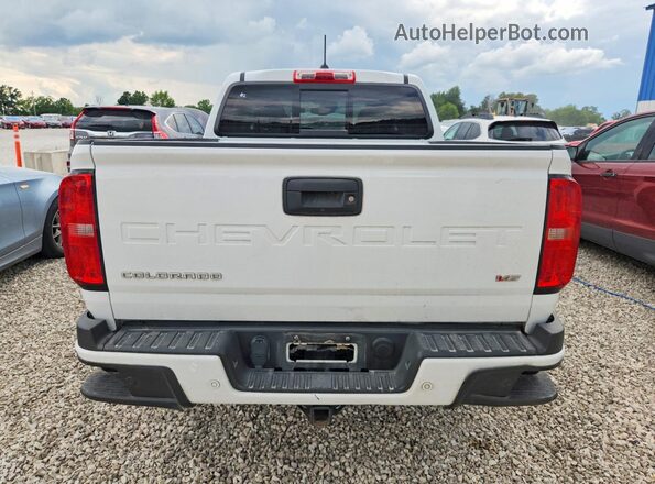 1GCGTCEN8M1100150 2021 CHEVROLET COLORADO White Widok z tyłu