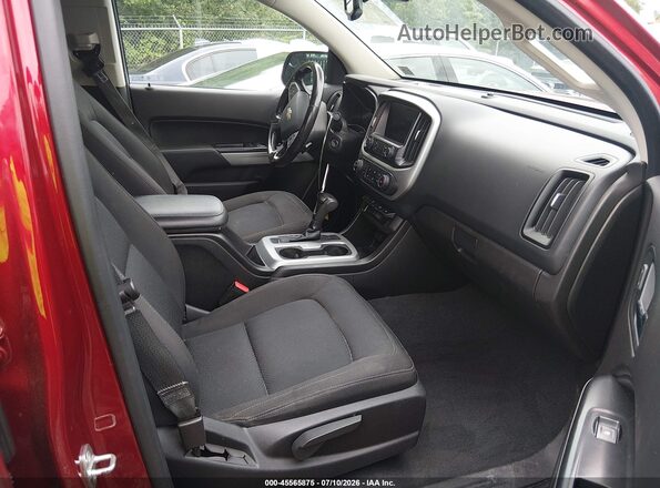 1GCGTCEN8M1132449 2021 CHEVROLET COLORADO Maroon Front interior view
