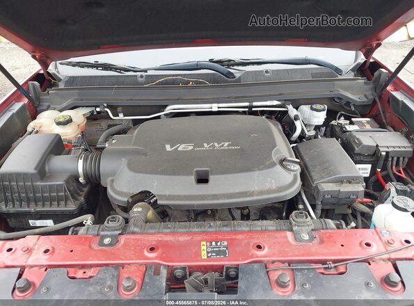 1GCGTCEN8M1132449 2021 CHEVROLET COLORADO Maroon Rear view