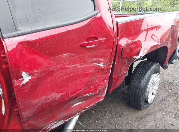 1GCGTCEN8M1132449 2021 CHEVROLET COLORADO Maroon Front view