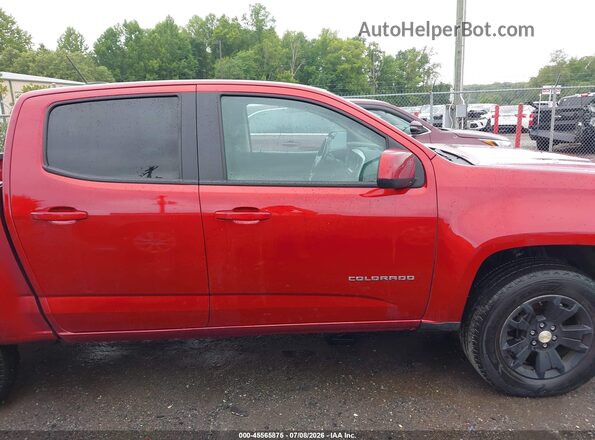 1GCGTCEN8M1132449 2021 CHEVROLET COLORADO Maroon 360 interior view