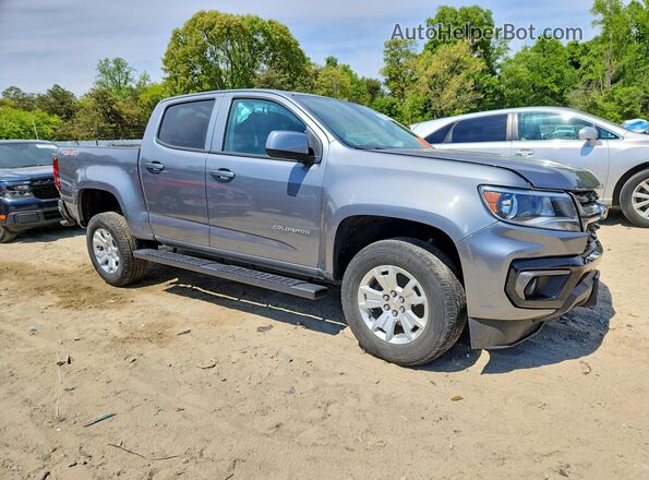 1GCGTCEN8N1318817 2022 CHEVROLET COLORADO Серый Передняя правая четверть