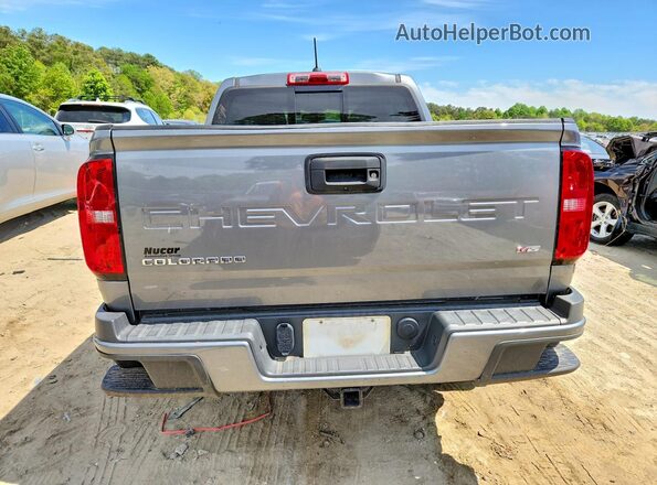 1GCGTCEN8N1318817 2022 CHEVROLET COLORADO Серый Вид сзади