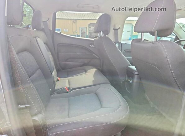 1GCGTCEN9H1238639 2017 CHEVROLET COLORADO Gray Widok wnętrza z tyłu