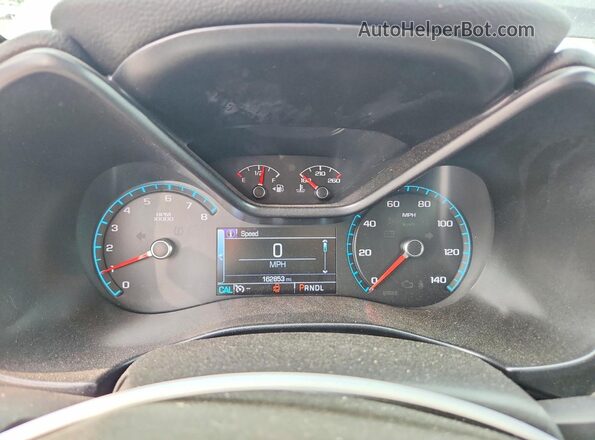 1GCGTCEN9H1238639 2017 CHEVROLET COLORADO Gray Widok zestawu wskaźników