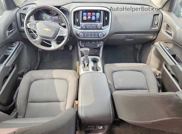 1GCGTCEN9H1238639 2017 CHEVROLET COLORADO Gray Widok deski rozdzielczej
