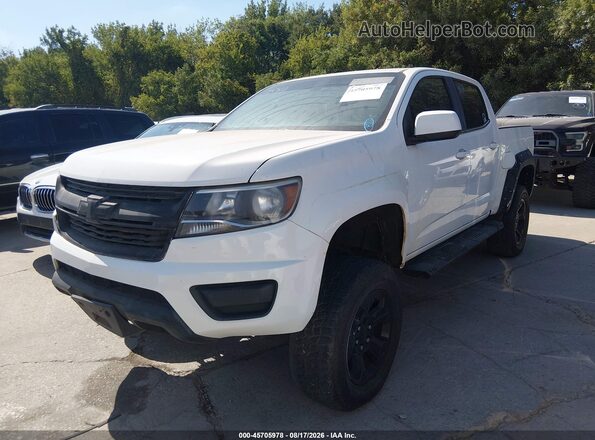 1GCGTCEN9K1117309 2019 CHEVROLET COLORADO White Առջևի ձախ երեք քառորդ տեսարան