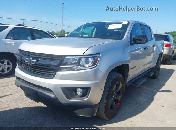 1GCGTCEN9K1152223 2019 CHEVROLET COLORADO Silver Przód lewy