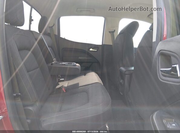 1GCGTCEN9M1247089 2021 CHEVROLET COLORADO Red Widok naklejki z numerem VIN