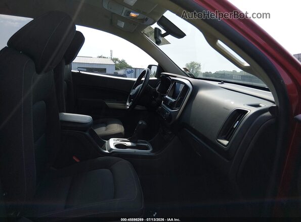 1GCGTCEN9M1247089 2021 CHEVROLET COLORADO Red Widok wnętrza z przodu