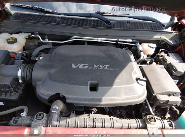 1GCGTCEN9M1247089 2021 CHEVROLET COLORADO Red Widok z tyłu