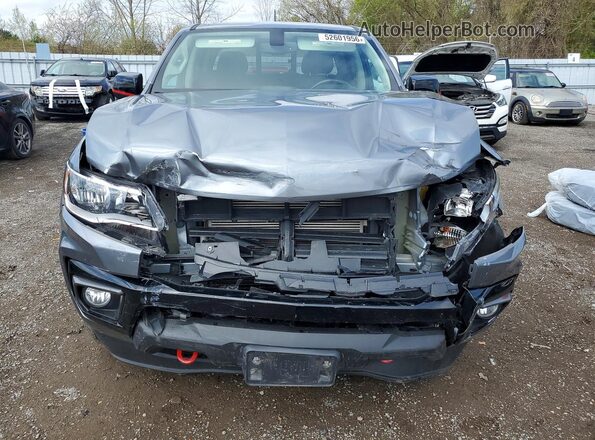 1GCGTCEN9M1295613 2021 CHEVROLET COLORADO Gray Front view
