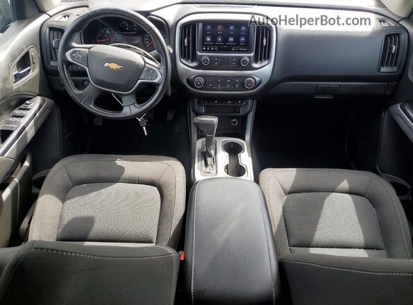 1GCGTCEN9M1295613 2021 CHEVROLET COLORADO Gray Dashboard view