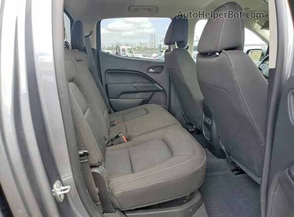 1GCGTCEN9M1295613 2021 CHEVROLET COLORADO Gray Rear seats view