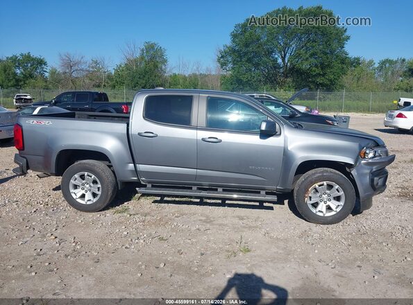 1GCGTCEN9N1193018 2022 CHEVROLET COLORADO Silver Вид задньої частини салону