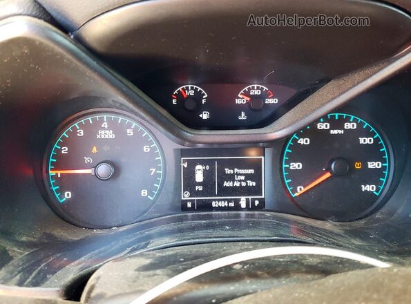 1GCGTCEN9N1210111 2022 CHEVROLET COLORADO Black Вид щитка приладів