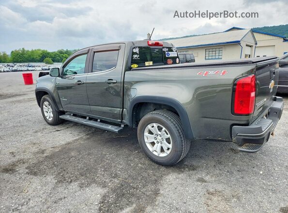 1GCGTCENXJ1158028 2018 CHEVROLET COLORADO Green Задня ліва чверть