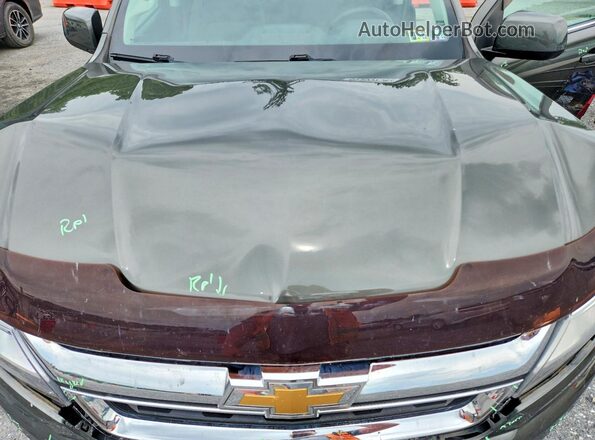 1GCGTCENXJ1158028 2018 CHEVROLET COLORADO Green Вид задньої частини салону