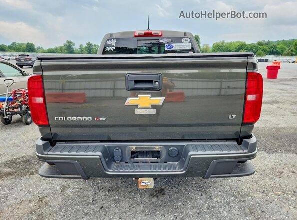 1GCGTCENXJ1158028 2018 CHEVROLET COLORADO Green Вид ззаду