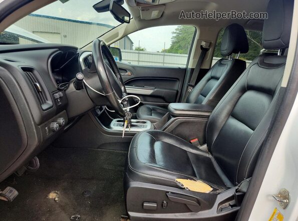 1GCGTCENXJ1274913 2018 CHEVROLET COLORADO White Widok wnętrza z przodu