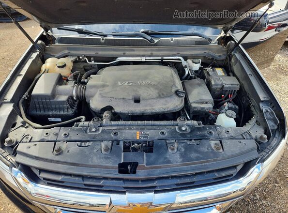 1GCGTCENXK1208864 2019 CHEVROLET COLORADO Black უკანა სალონის ხედი