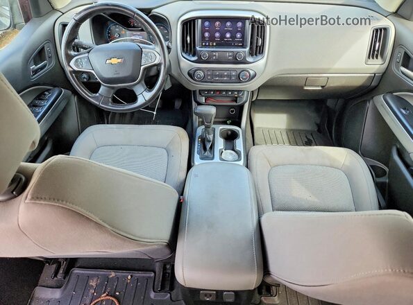 1GCGTCENXK1208864 2019 CHEVROLET COLORADO Black წინა პანელის ხედი